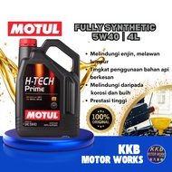 MOTUL H-TECH Prime Motul Fully Synthetic Engine Oil 5W40 API SN (4L) [100% AUTHENTIC GUARANTEE] Miny