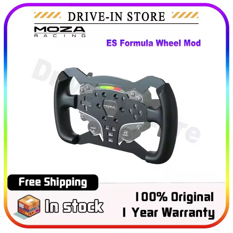 MOZA Racing ES Formula Wheel Mod 280mm Aviation Grade Aluminum Body Specially Designed and Adapted f