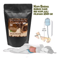 Enema coffee powder from selected original coffee beans 250 gr