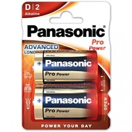 Panasonic Size D Pro Power Batteries (2 pcs) LR20 Panasonic D Alkaline Battery