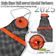 Koja fish - Koja Wader orange shaved - Koja fish thick material - fishing container