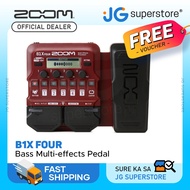 Zoom B1X Four Bass Multi-Effects Pedal with Expression Pedal | JG Superstore