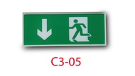 ถูกที่สุดแท้100%)ป้ายไฟฉุกเฉินฝังฝ้าทางหนีไฟฉุกเฉิน Emergency Fire Exit(สินค้ามีมาตรฐาน มอก)LED  งาน