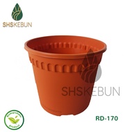 Baba Biodegradable Flower Pot Plastic Flower Pot Pasu Bunga BI-RD-170 SHS Kebun