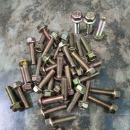 CAP BOLT 12 M8x12mm to/d M8x100mmP1.25 /FLANGE Bolt M8 BOLT 12 M8x12mm to/d M8x100mm FLANGE BOLT 8MM