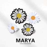 GD GD GD Daisy Embroidery Patch Cloth Patch Clothes Patch Patch Sneaker Decoration Hole Repair Patch