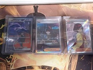 寶可夢卡牌 三張(火箭隊的超夢ex, 仙后Sar,莉佳的招待Sr)