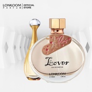 LONKOOM Minyak Wangi Paris Lover EDP Female Perfume Valentines Gift Floral-Fruity Fragrance Spray (1