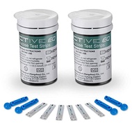 EXACTIVE EQ Impulse Blood Glucose 50s Test Strips FREE 50s Lancets ML9I