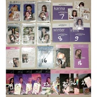 READY STOCK RED VELVET AESPA Md MERCH SMCU SMTOWN AR TICKET SMCU SUWON TATTO LENTICULER 4X6 PHOTO RE