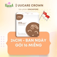 UUcare Crown Antibacterial Daytime Sanitary Napkin 24cm