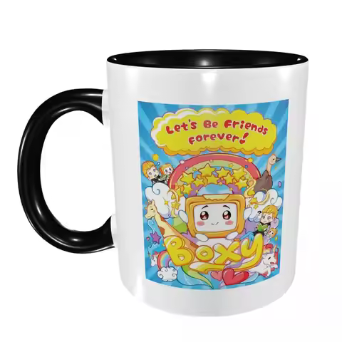 Lankybox Australia Funny Gift For Kids Mug Funny Ceramic Coffee Cups Tea Mugs Milk Cup Drinkware Gif