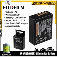 Fujifilm NP-W126S Battery for XA/XE/XPro/XT50/X100VI/XT30 II/XT30/XH1/XPro3/XS10