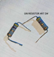 20pcs Resistor 4R7 2WATT 4.7 OHM