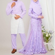 USED FLORAL WEDDING DRESS by QAMRAA