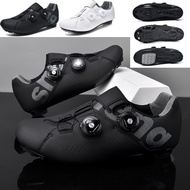 2025 Men's Cycling Shoes Self-locking Road Bike Spin Shoes with Buckle Cleat Women SPD Shoes Indoor 