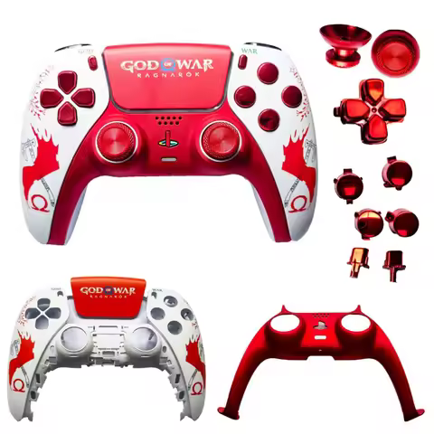 Housing Case Kit For PS5 Controller Shell BDM-10To50 For PS5 God Of War Ragnarok Front Back Cover To