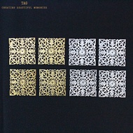 Besi Kerawang Segi Empat Hiasan Square Chrome Metal Embellishment Wedding Decor Craft DIY Kraf Kahwi