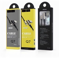 Charging Cable Model Q7 Lightning (Gold) Iphone 1 (Charging Equipment)