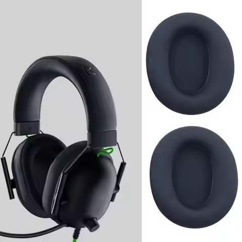 1Pair Replacement Ear Pads Soft Memory Foam Cushion for Razer BlackShark V2 Pro V2SE Headphone Earpa