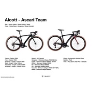 ALCOTT ASCARI TEAM SE FULL ULTEGRA READY STOCKK