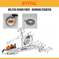 STIHL Chainsaw MS 070 - Recoil Starter Spare Part / Alat Ganti MS 070 - Part 1