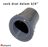 GEBYARRMANISZZZ!! sambungan quick release pipa 3/4" cabang 2 stopper ke selang 1/2" 5/8"