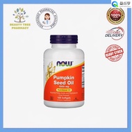 Limited time discount Now Foods Pumpkin Seed Oil 1000mg 100 softgels