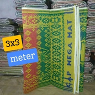 Megamet Woven Mat 3 times 3 meters jumbo Floor Mat
