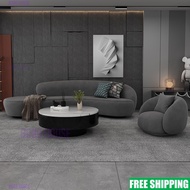 Freeshipping Italian Light Luxury Black Sofa Nail Shop Sofa Rest Area Barber Shop Beauty Salon Sofa 