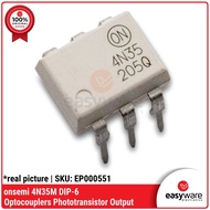 4N35 Optocoupler DIP-6 Optocouplers Phototransistor Output