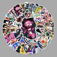 50 Pieces Fort Night Game Cartoon Suitcase Trendy Graffiti Stickers Laptop Car Foreign Trade Decorat