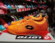 Sepatu Futsal Lotto Spark In Orange Original