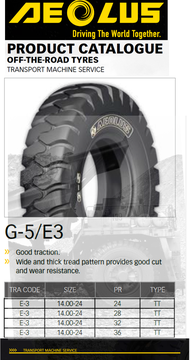 Aeolus 1400x24 1400-24 28PR TT C/W Tube Flap Mining Truck Tyre 60 ton Lori Hantu China XCMG TONLY LD