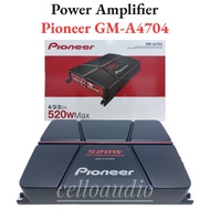 #BB - Power Amplifier 4 Channel Pioneer GM-A4704 520 Watt Audio Mobil