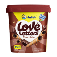 Julies Love Letters Chocolate Cream 705g