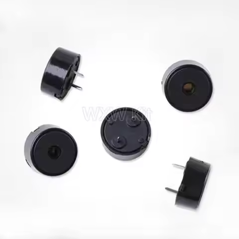 10PCS 1407 Piezoelectric Passive Buzzer 14 * 7mm, Foot Distance 7.5mm, Low Power Consumption, Piezoe