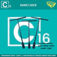 T-Socket Wrench Size 8MM 10MM 12MM 14MM 17MM T-Socket Wrench