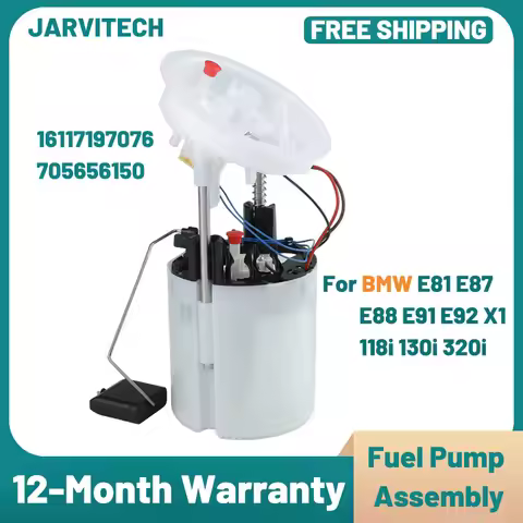 New Fuel Pump Assembly 16147197075 16117197076 For BMW E81 E87 E88 E91 E92 X1 118i 130i 320i 1 Serie