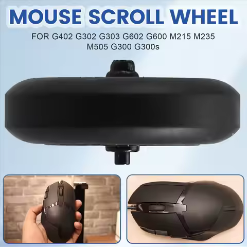 Mouse Scroll Wheel for Logitech G402 G302 G303 G602 G600 M215 M235 M505 G300 G300s Mouse Wheel Pulle