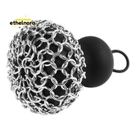 Cast Iron Chainmail Scrubber, Cast Iron Skillet Cleaner for Fry Pan Cleaner Cast Iron Skillet Cleane