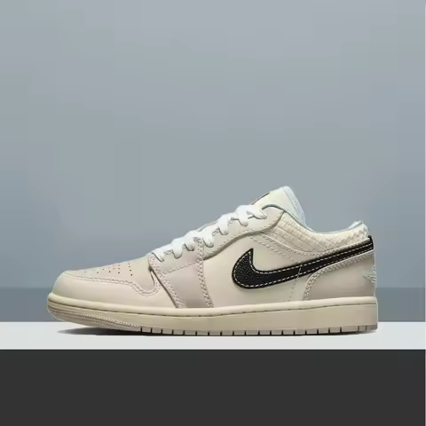 Nike Air Jordan 1 Low Unisex Basketball Shoes, Cushioned Comfort Lightweight Support for Sport & Cas