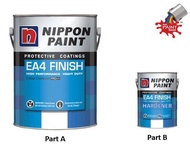 1L SET NIPPON EA4 FINISH EPOXY (+ HARDENER) - BS 9102 WHITE