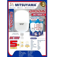 CAHAYA 12 BATTERY BULB 5 WATT MITSUYAMA DIODE BATTERY LIGHT DC 12V 5 WATT WHITE LIGHT MS-7305DC