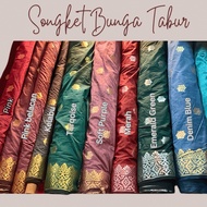 Kain Songket Bunga Tabur/Songket Tabur/Songket Tenun/Kain Songket Tenun Asli