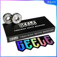 [dolity] 8Pcs Skateboard Bearings Metal Roller Bearings, 608 Bearings Suitable for , Inline Skates a