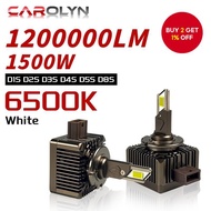 Carolyn D1S D3S LED Headlight Bulbs D2S D2R D4S D4R D5S Canbus Auto LED Lights for Cars 6000K 130000