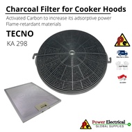 TECNO Hood Filter KA298 KA 298 | Compatible Cooker Hood Charcoal Carbon Filter Replacement