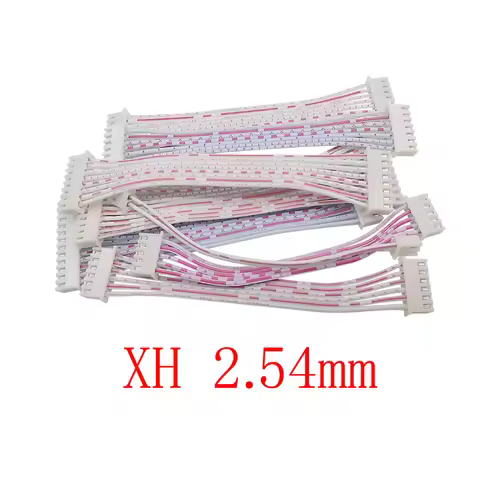 JST XH 2.54mm Pitch Female to Female Plug Wire Cable Connector 2/3/4/5/6/7/8/9/10/1P/12 Pin XH2.54 R