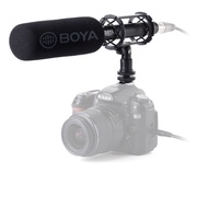 Boya BY-BM6060 Super Cardioid Condenser Shotgun Microphone for Handycam DSLR Mirrorless Camera Audio